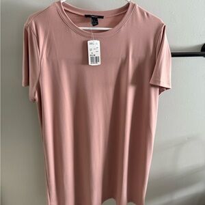 Forever 21 Blush Pink T Shirt Dress